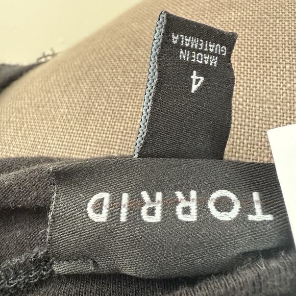 Torrid Blouse Cold Shoulder Top Boho Size 4XL Moon Tee - Picture 6 of 6